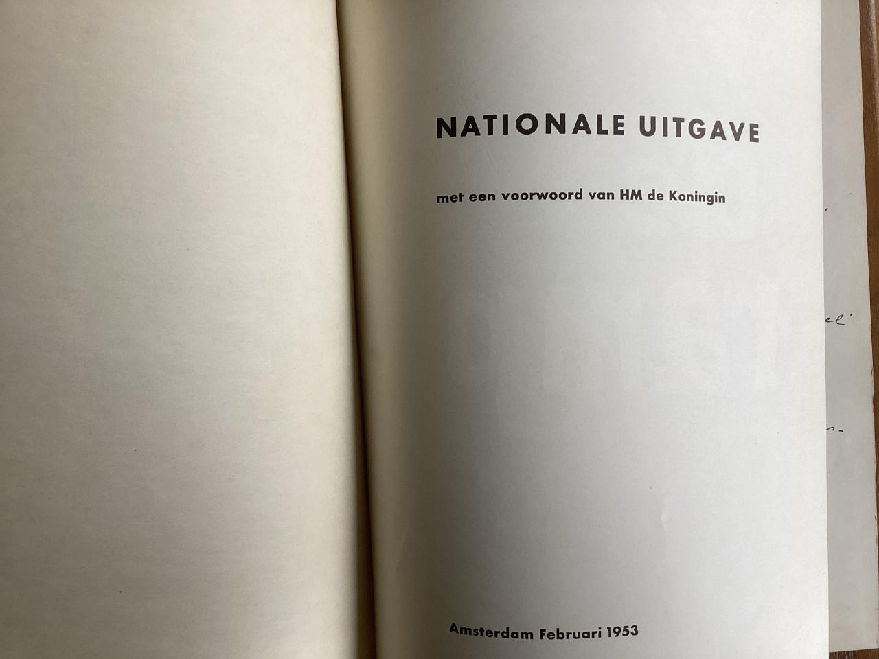 DE RAMP. De watersnoodramp van 1953