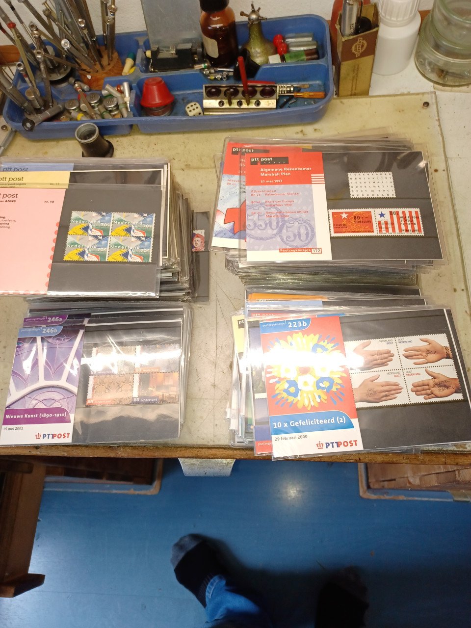 Postzegelmapjes