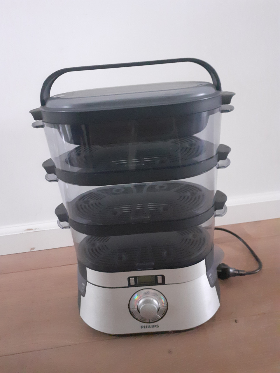 Philips Stoomkoker met 3 stoomschalen