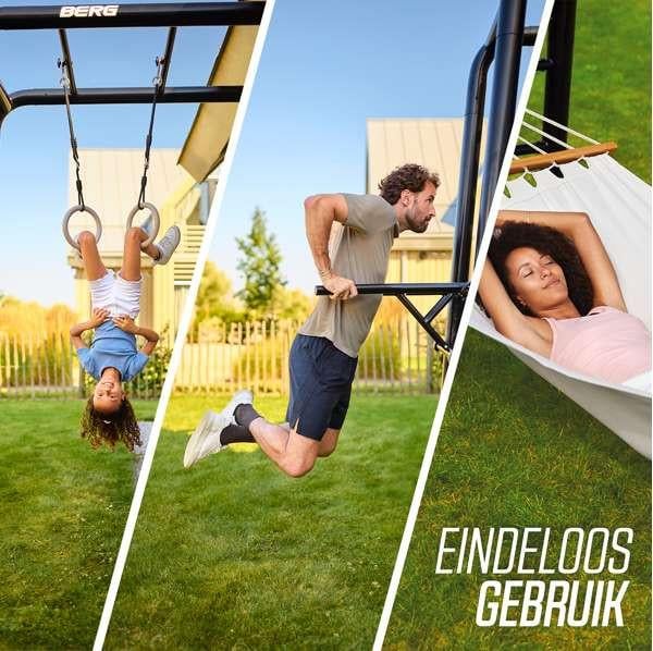 BERG PlayBase - “Spelen, sporten, relaxen – alles kan op de BERG PlayBase!”