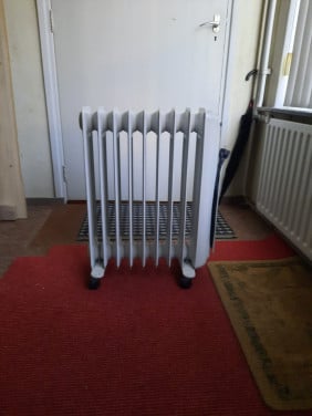 Verrijdbare radiator
