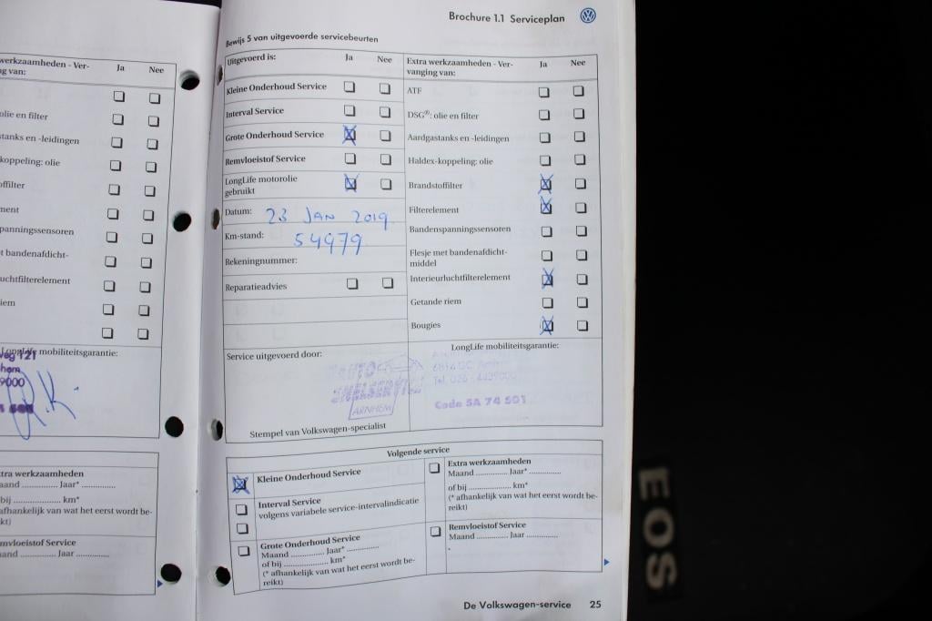 Volkswagen Eos ter bemiddeling / unieke auto 3.2 v6