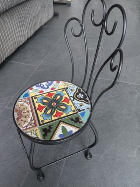 Planten tafeltje + stoeltje