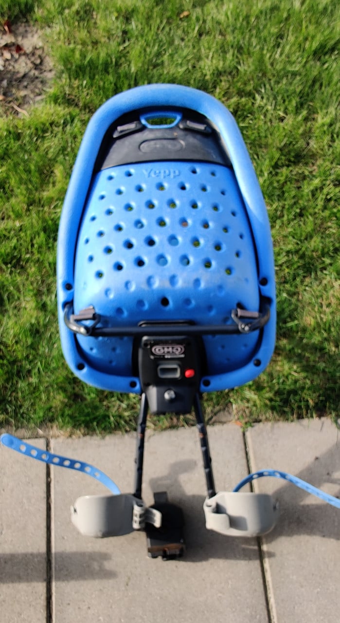Yepp fietstoeltje voor met windscherm
