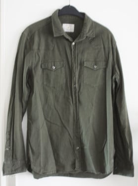 Groene  blouse  maat m-40