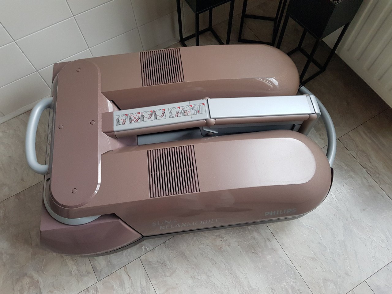 Philips Wellness solarium zonnehemel met INFRAROOD LAMPEN