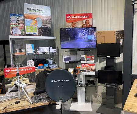 Service en verkoop Satellietschotels
