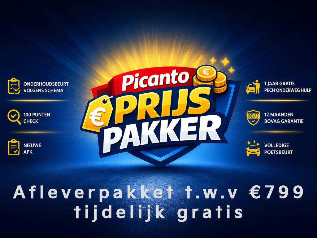 Kia Picanto 1.0 t-gdi x-line | stuur-/stoelverwarming | 100 pk | climate co