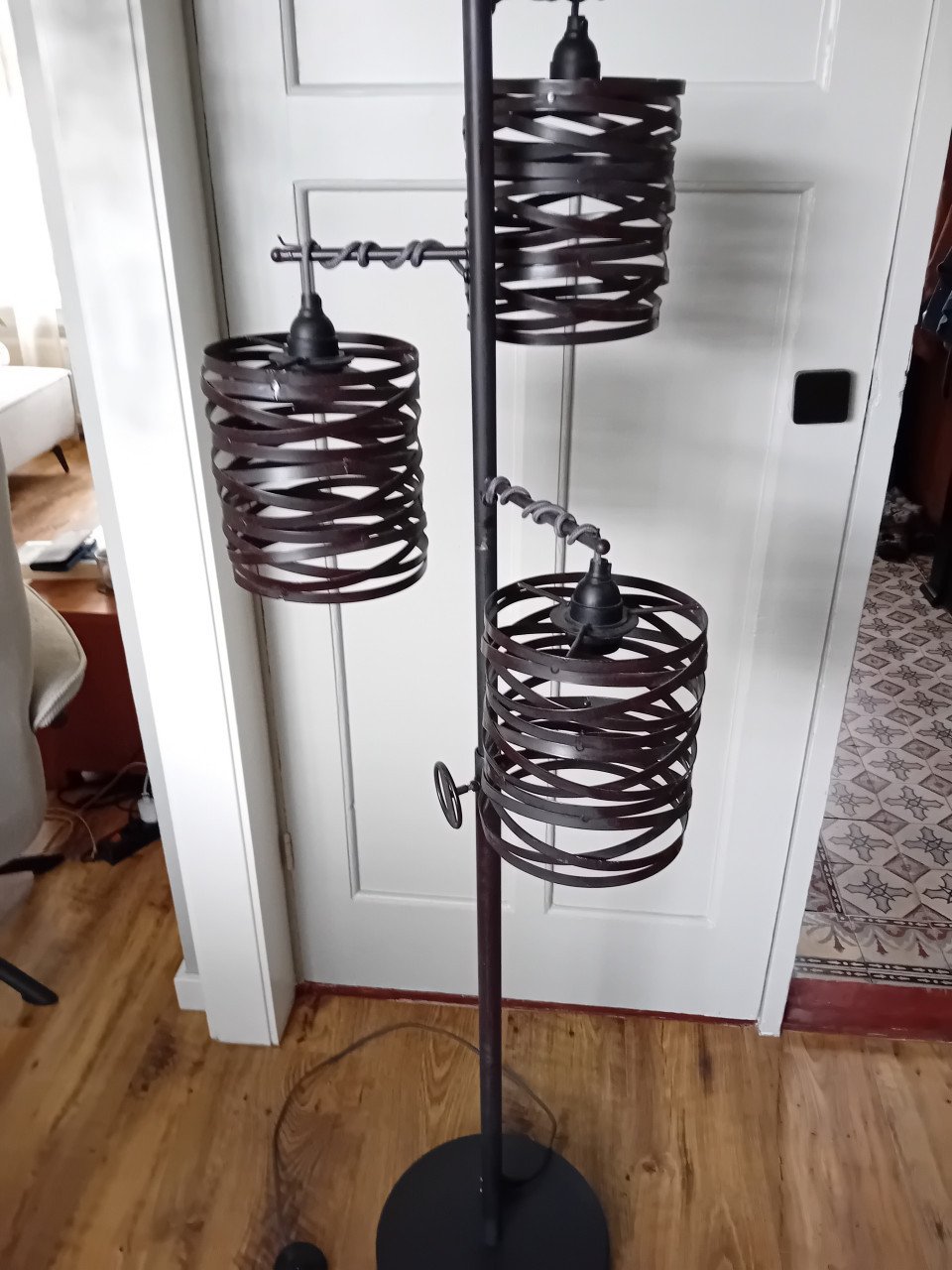 Industriële vloerlamp