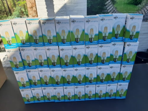 40 gloeilampen e27 in doosjes