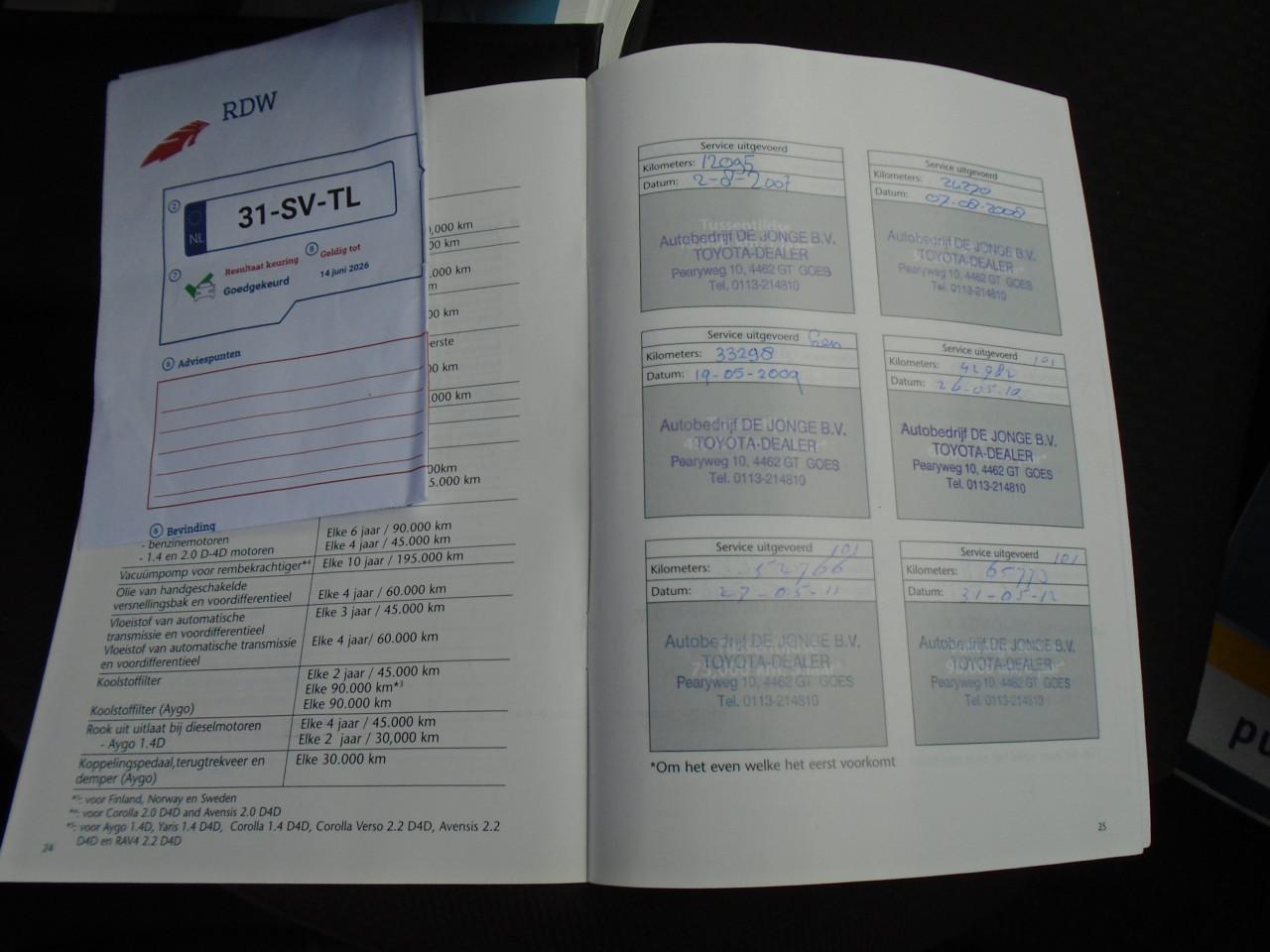 Toyota Corolla Verso 1.6VVTi 5 persoons