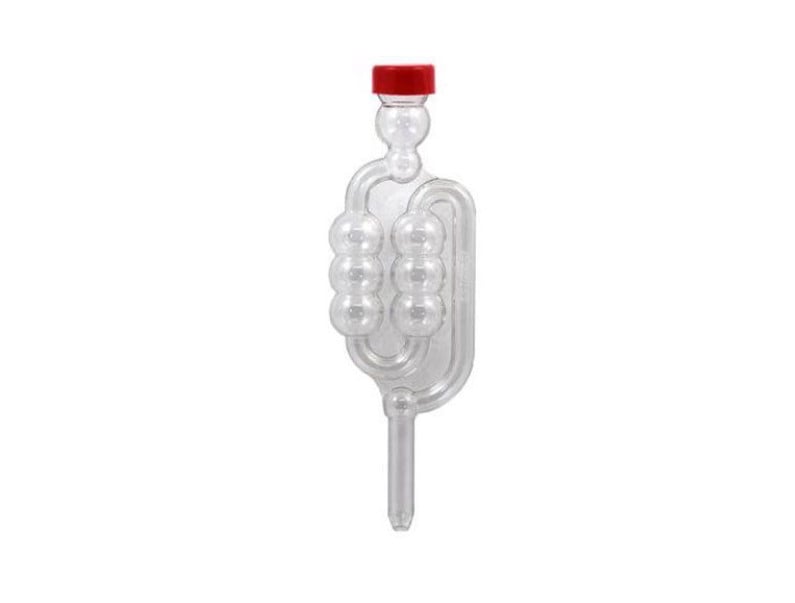 Waterslot met siliconenplug (om bier en wijn te maken)(€2,50)