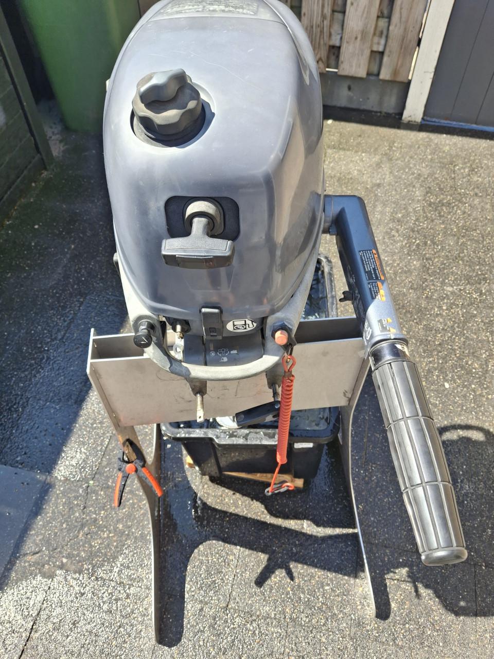 Yamaha 4pk buitenboordmotor kortstaart 4takt