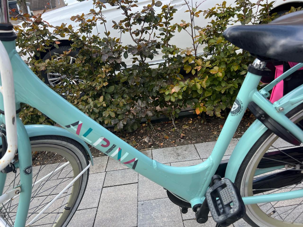 Alpina Kinderfiets 26 inch met voordrager en fietstassen