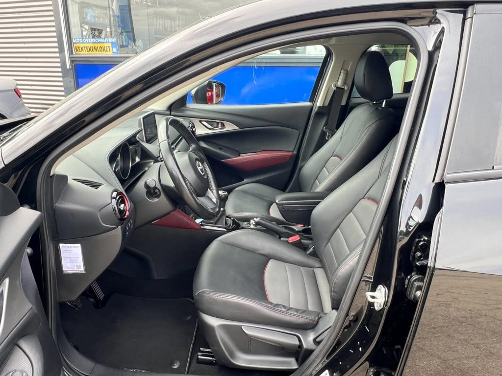 Mazda Cx-3 2.0 skyactiv-g 120 gt-m, leer, trekhaak enz...