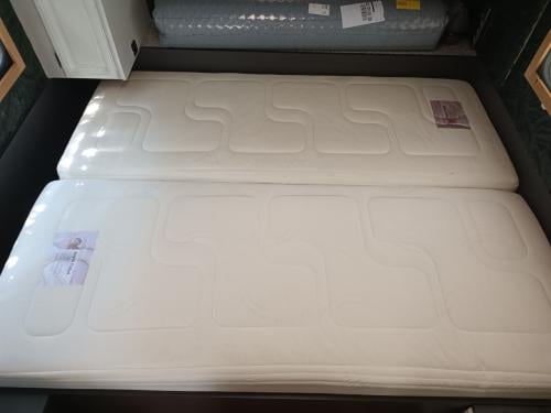 2 x Eenpersoons Matras 80x200cm Royale Pocket Wasbare tijk