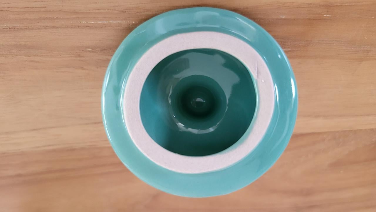 Union Pacific Tableware polkadot roomstel / suikerpot en melkkan