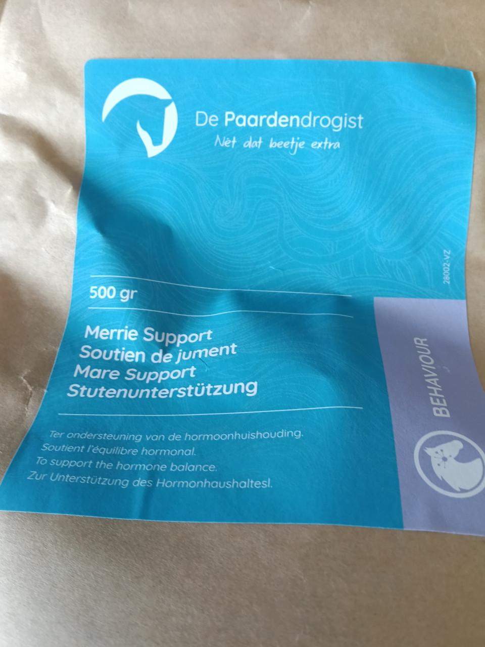 1 zak merrie support paardendrogist