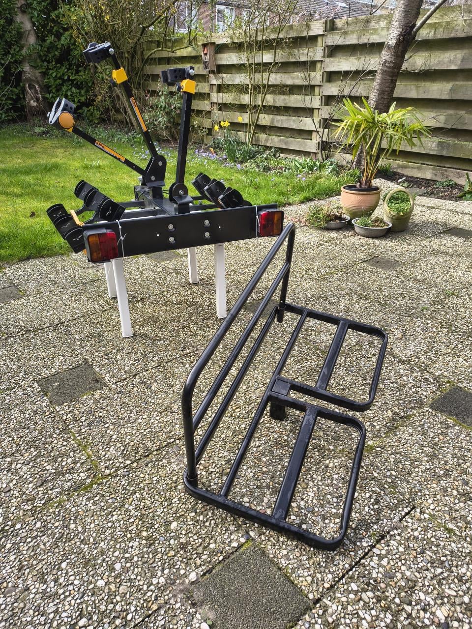 Fietsendrager en bagagerek