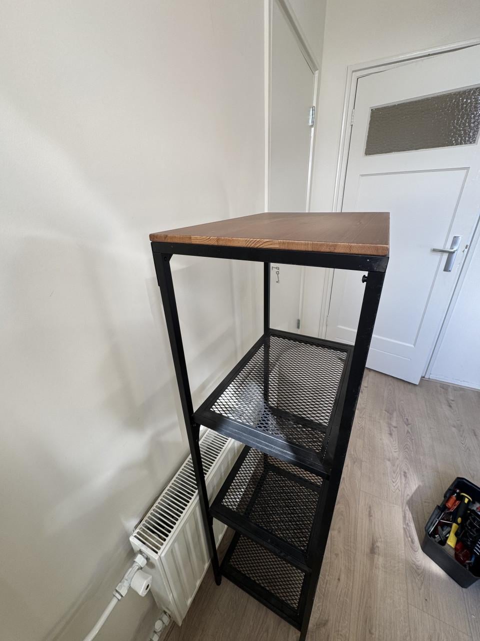 Ijzeren stellingkast