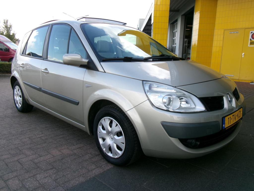 Renault Scenic phase ii 1.6-16v 1-ste eig. airco, cr.cont, pano.dak,