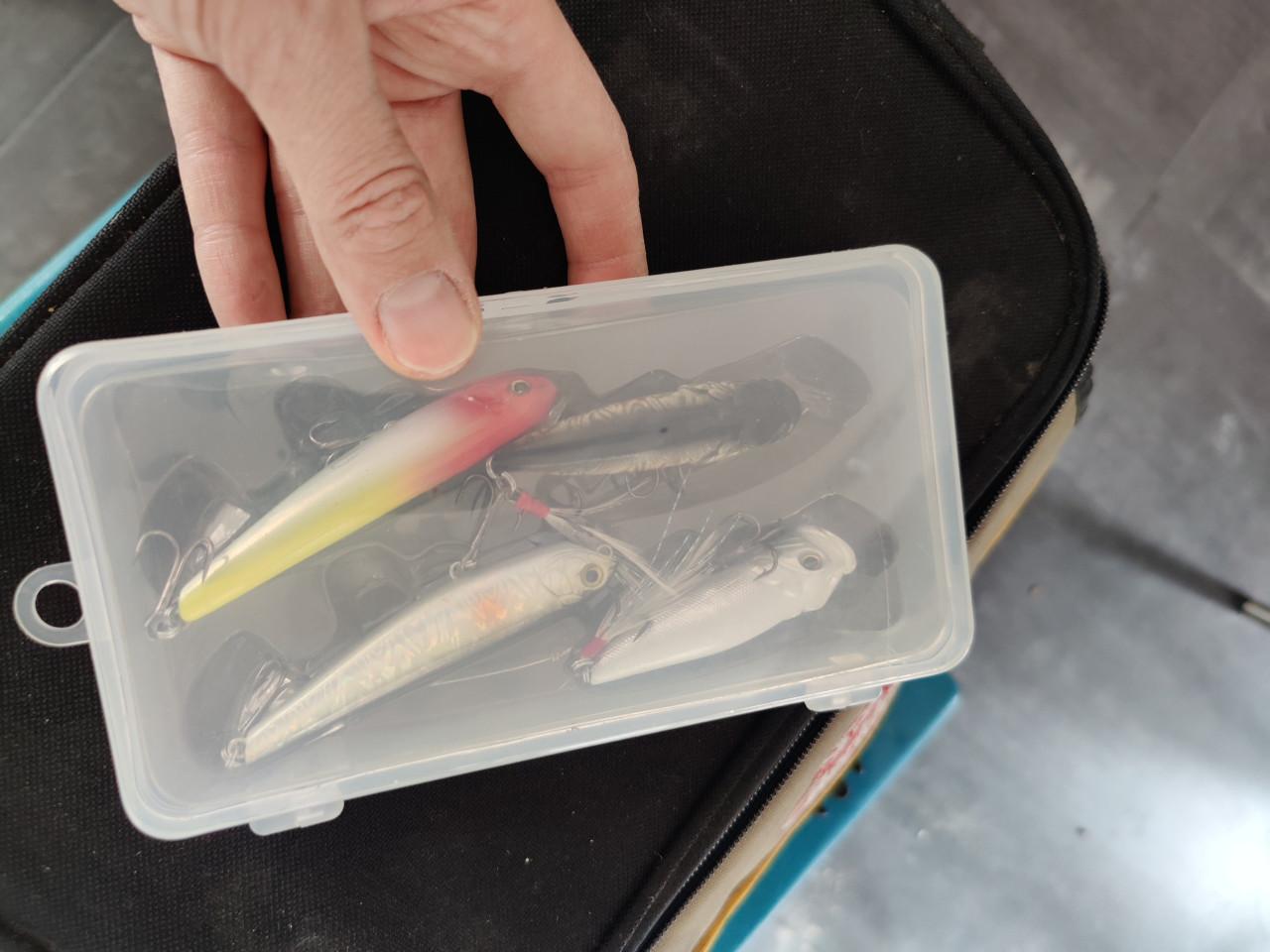 Visspullen met toebehoren