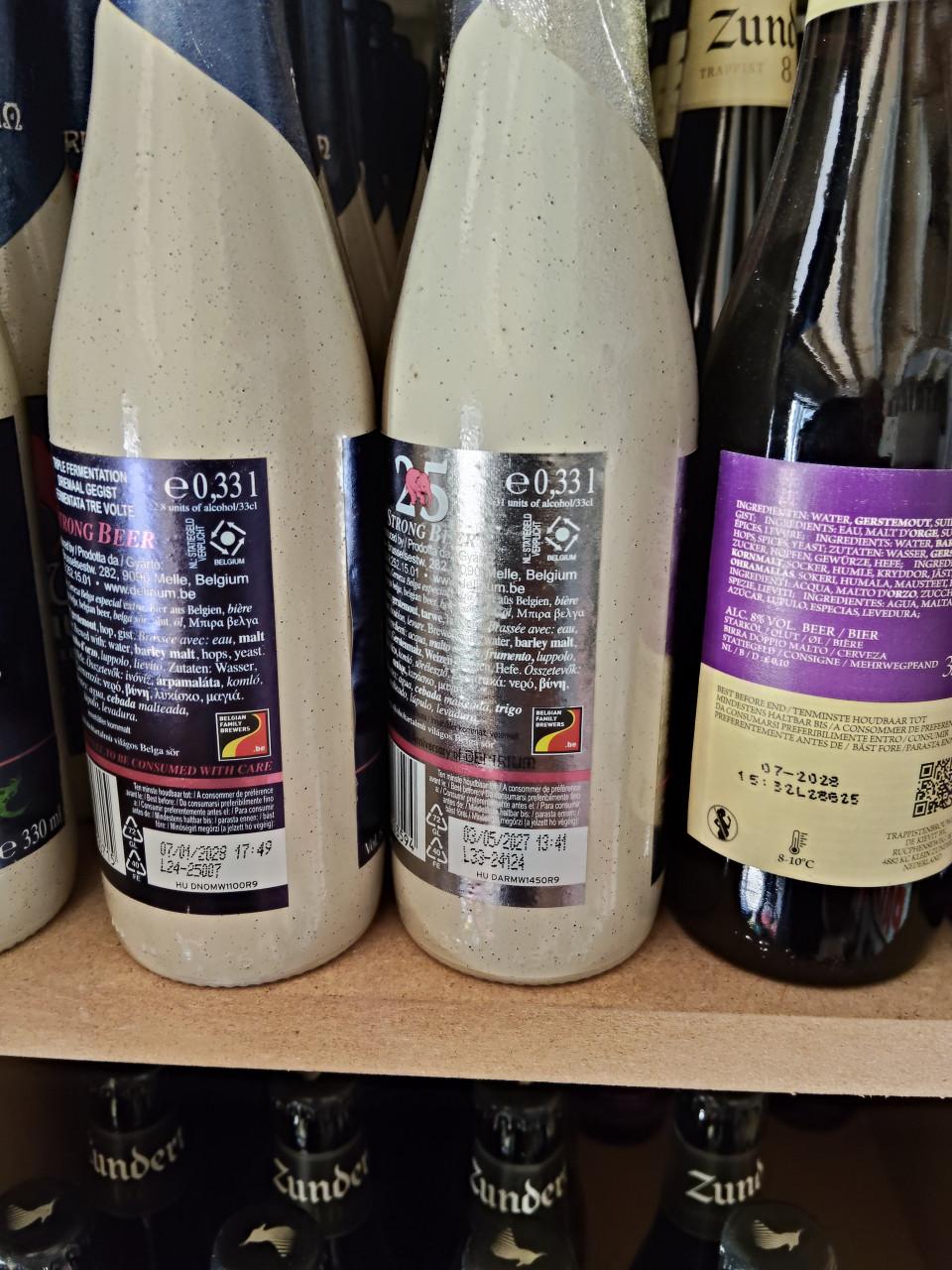 Speciaalbier: Delirium Nocturnum, Argentum & Zundert Tripel