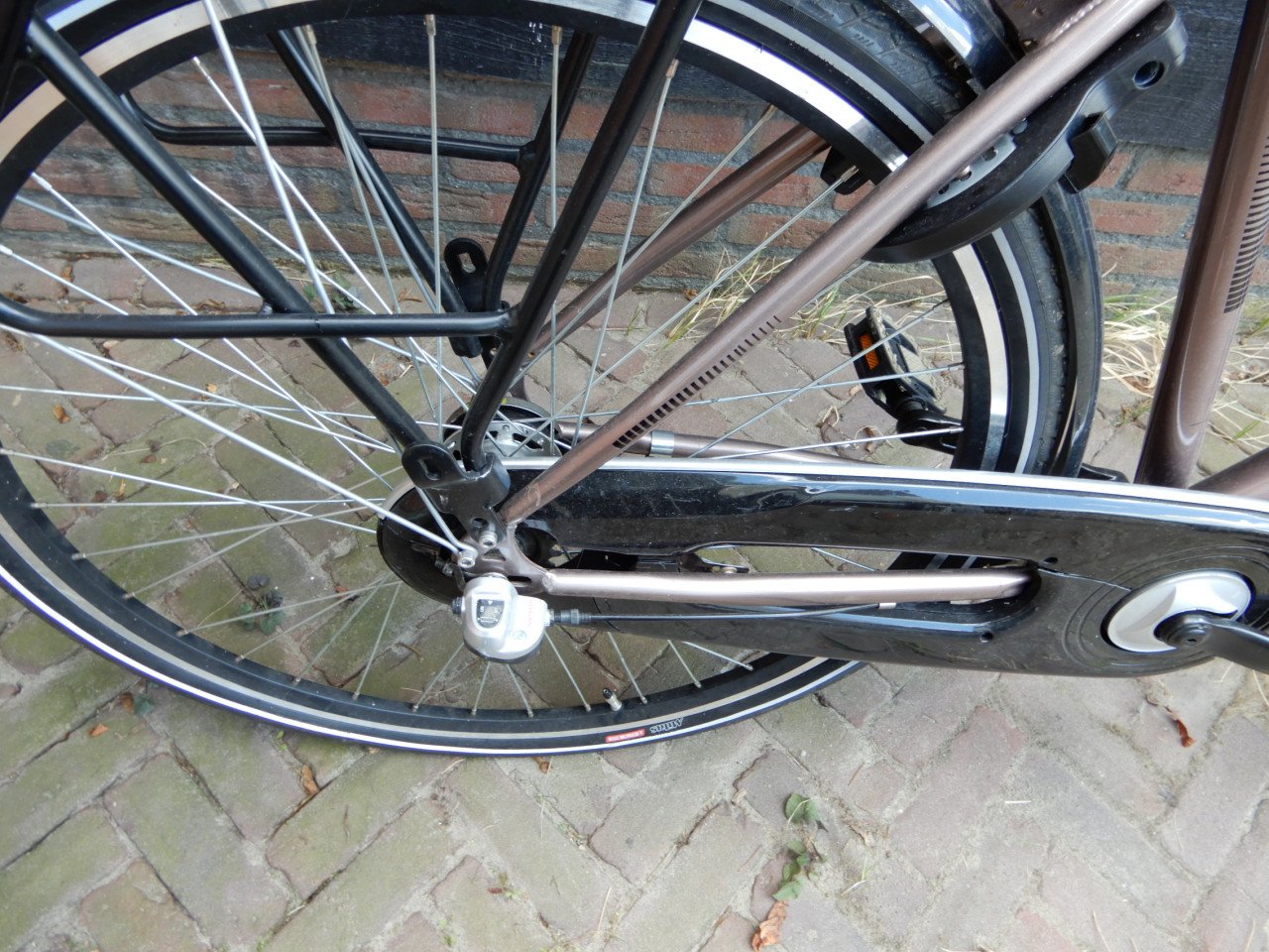 Altec Walesa 28 inch, 52 cm herenfiets / fiets 3 vers. bruin