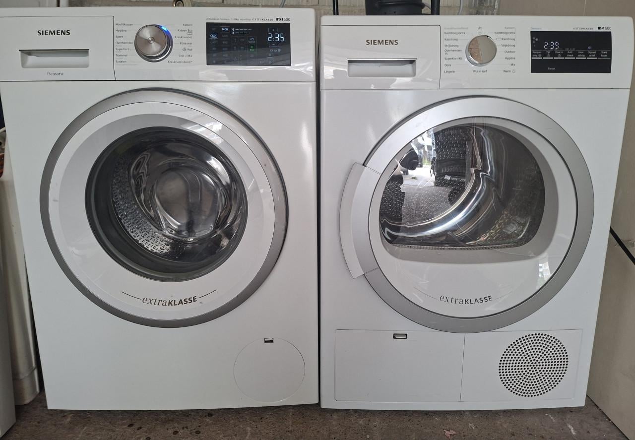 Siemens IQ 500 Wasmacheline+Condensdroger