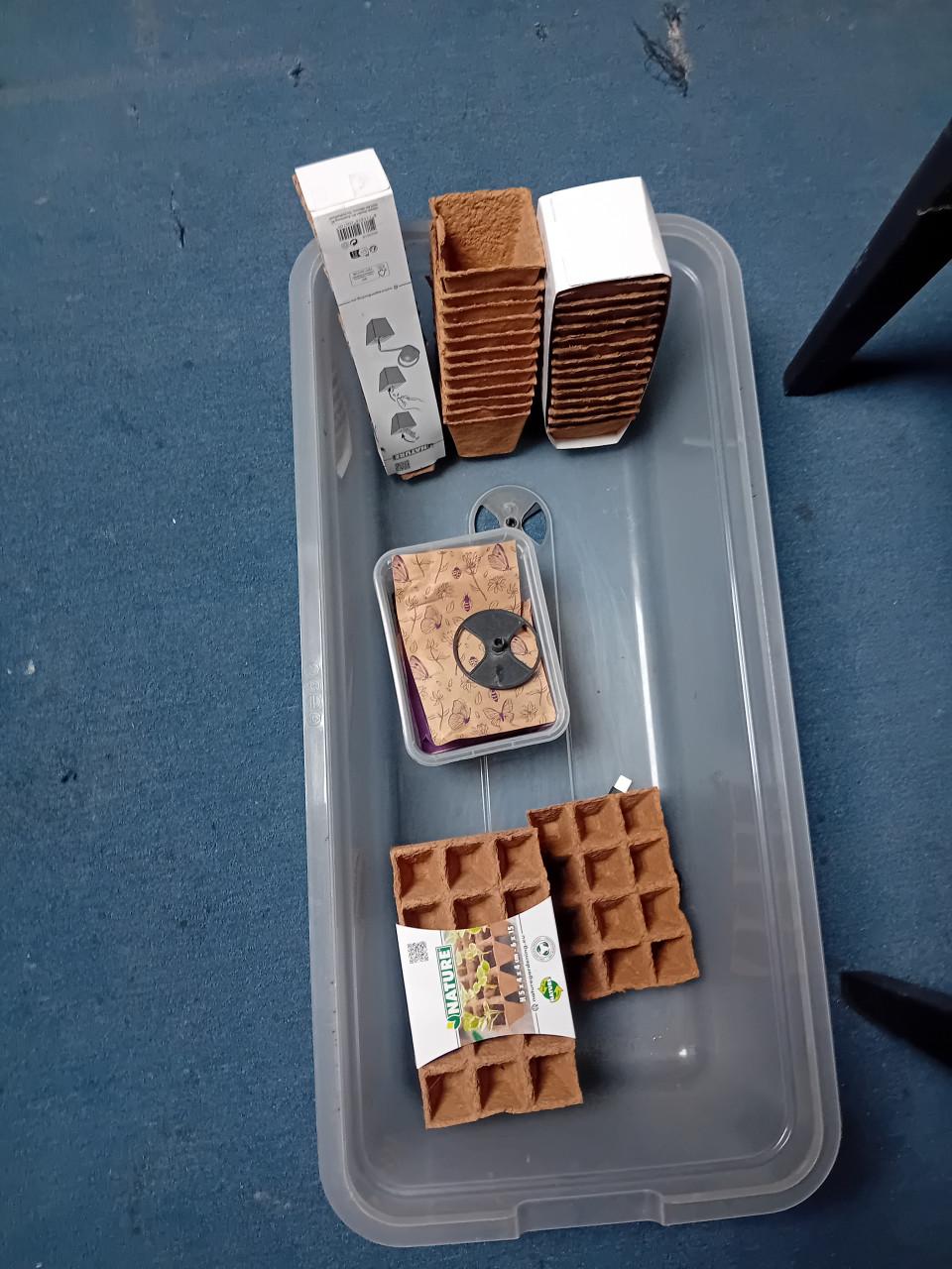 Kweekbak zgan met toebehoren