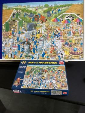 Nieuwe Jan van Haasteren puzzel de wijngaard