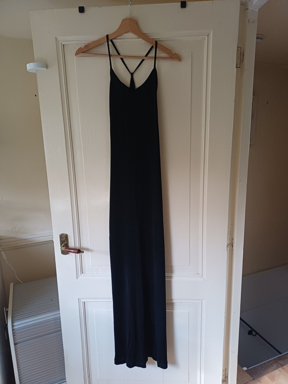NIEUW: Mexx zwarte lange (gala)jurk, maat s