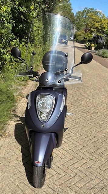 Sym Mio injectie, in nieuwstaat