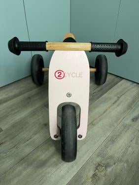 Houten driewieler/loopfiets