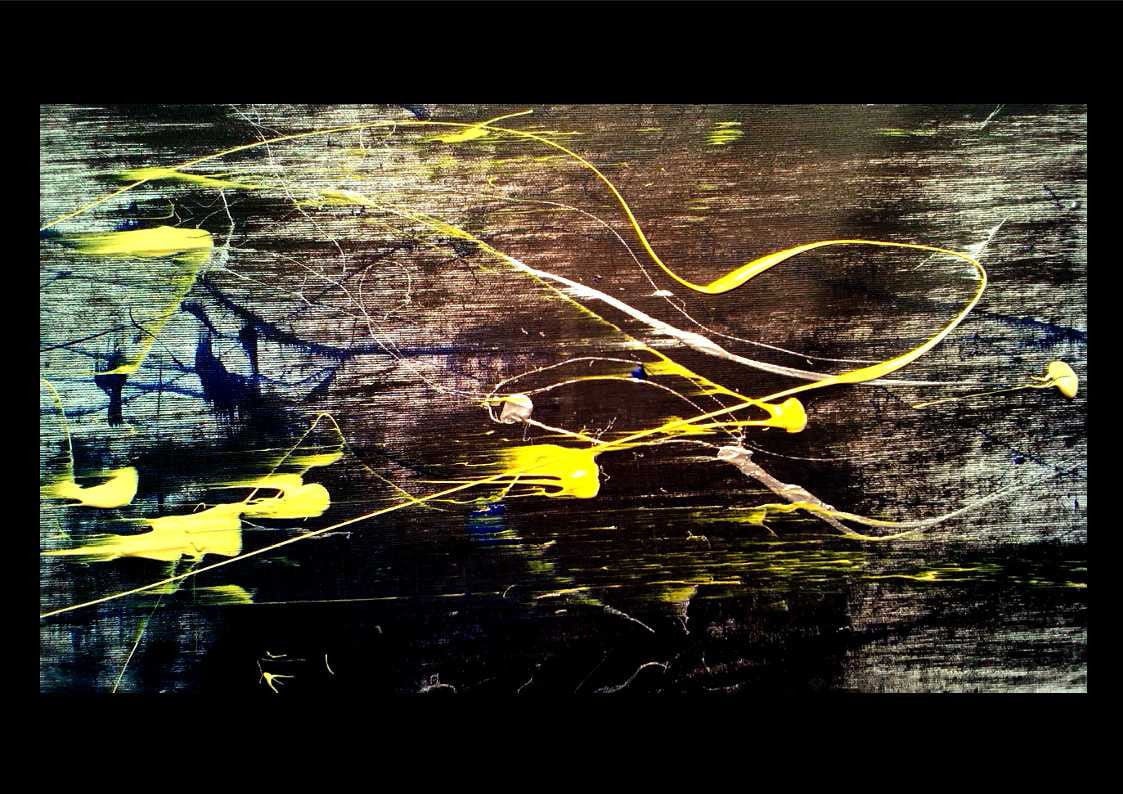 " Darx "  XXL Acrylschilderij van R.Prein (Oostenrijk)
