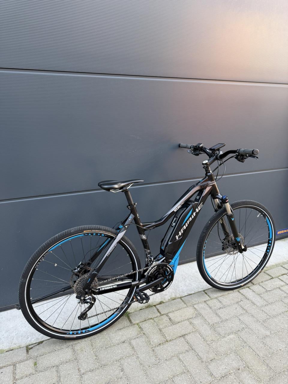 ZGAN Haibike Cross middenmotor elektrische fiets 400WH