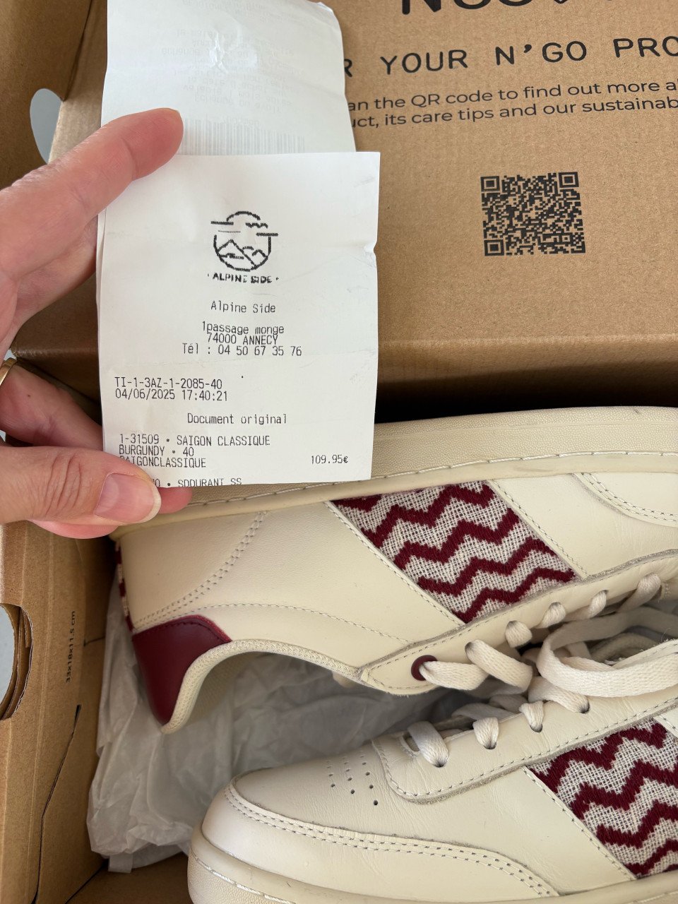 Sneakers merk NGO - maat 40 - Nieuw!