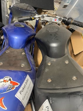 2 mini bikes
