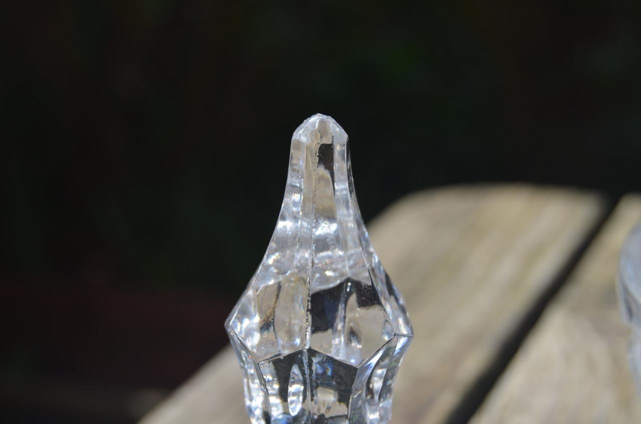 Kristallen bonbonnière in prima staat