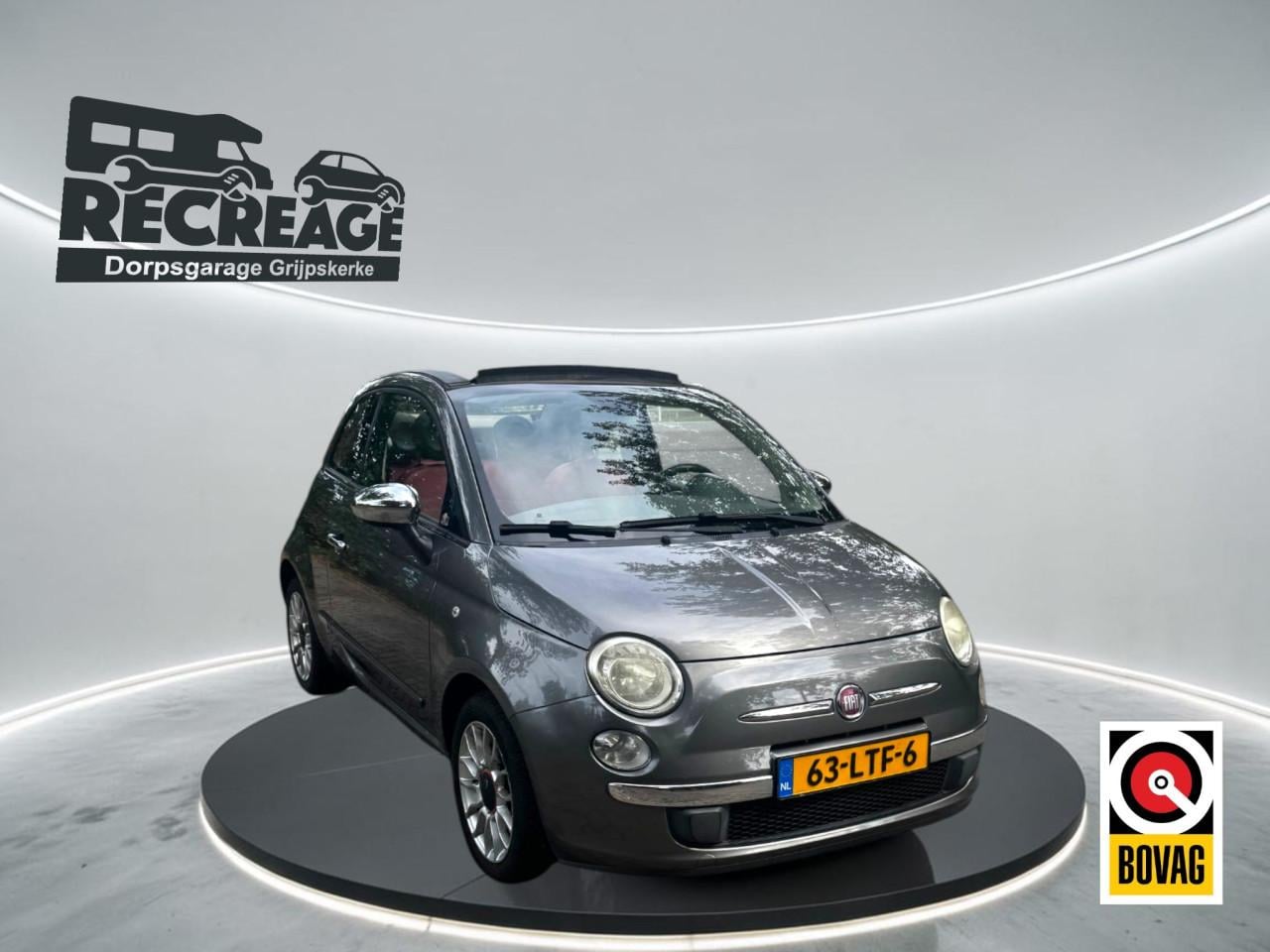FIAT 500C 1.2 SenS Lounge | Automaat | Cabrio | Airco | Superzuinig | Fun!