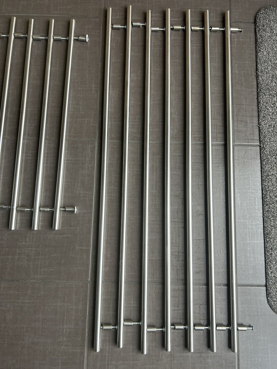 Meubelgrepen RVS zilver