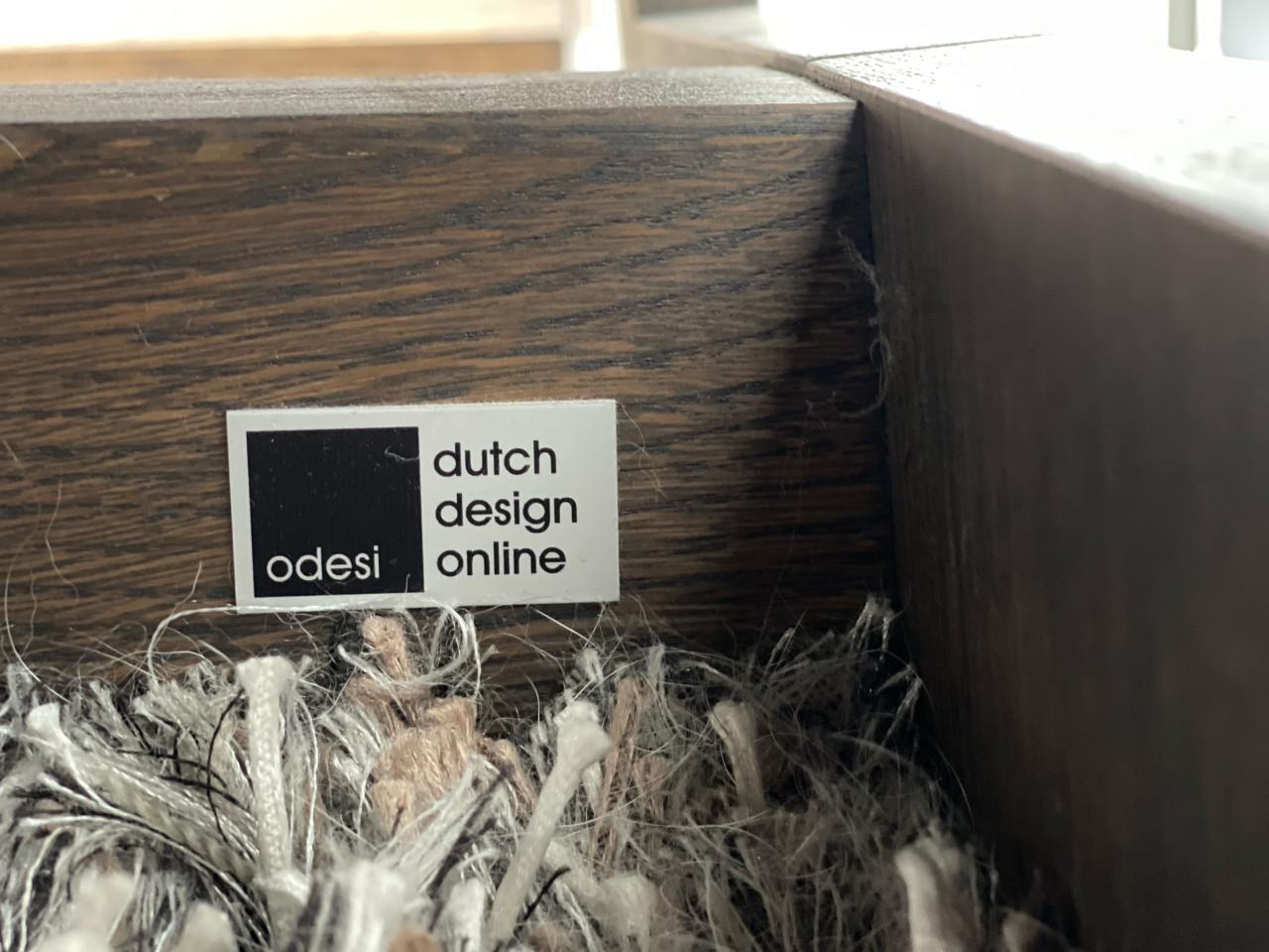 ODESI salontafel ‘Maas’ charcoal 90x90cm