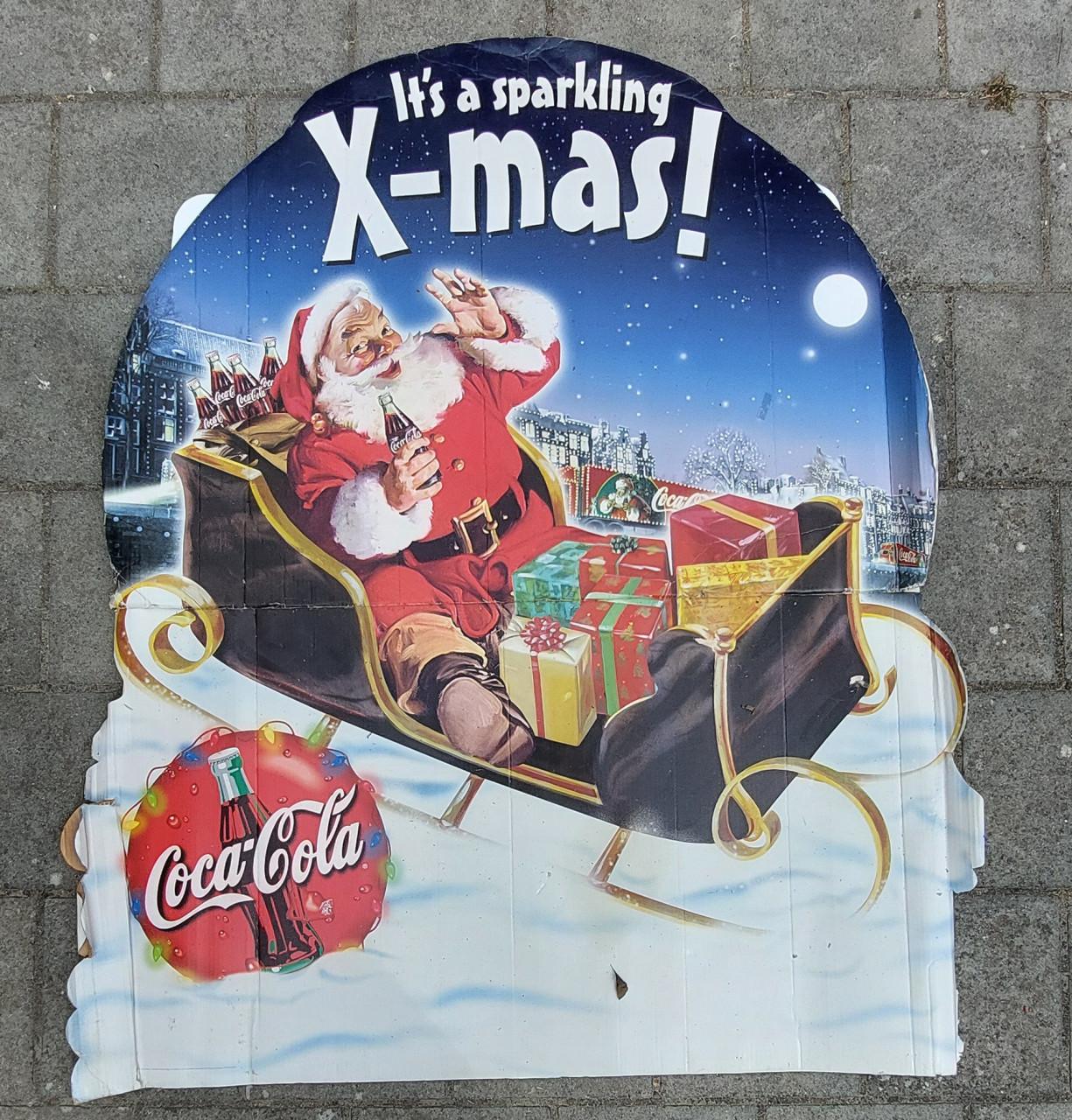 Reclame Coca Cola X-Mas display
