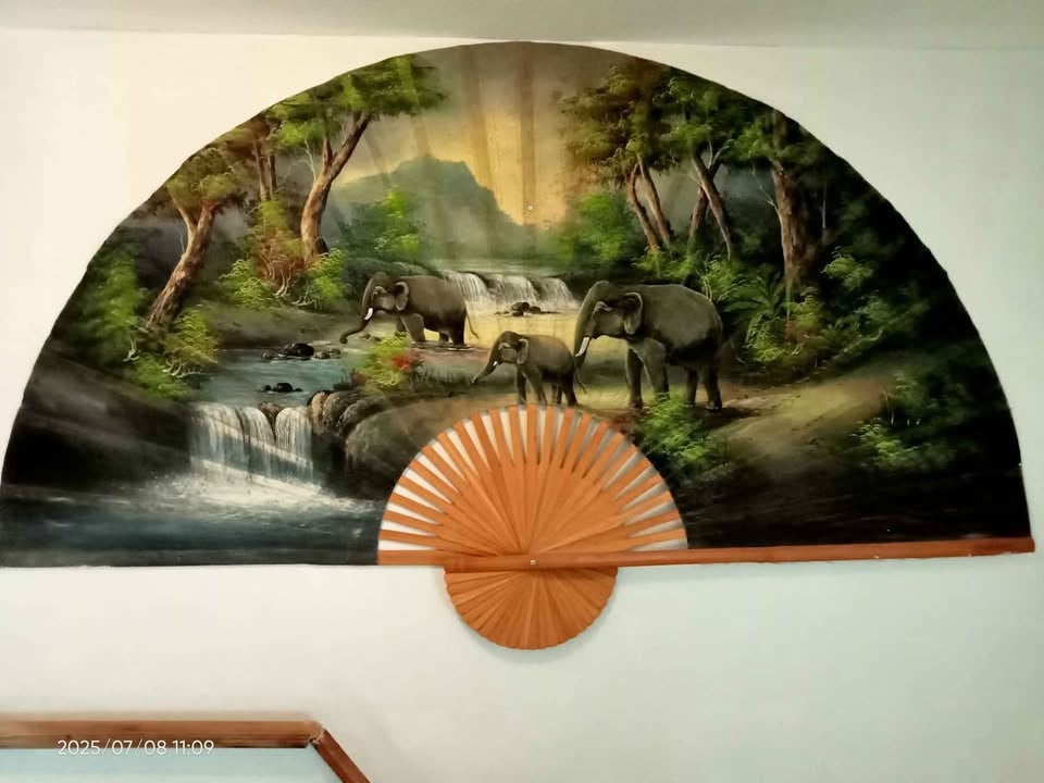 2 sierwaaiers om op te hangen