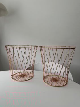 Draadmandjes 2 x