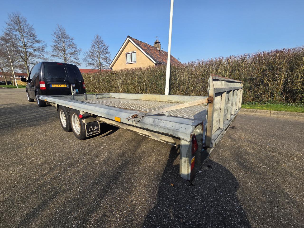 Hapert machine/autotransporter 1m90 x 4m25 2700kg