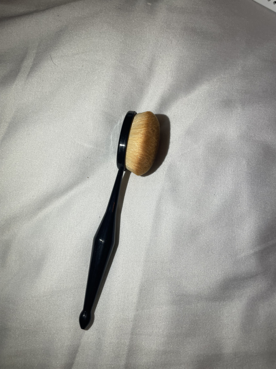 Nieuwe grote ovale make-up kwast
