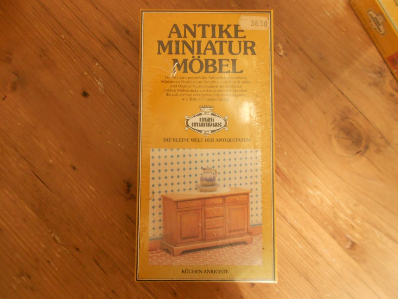 Mini mundus poppenhuis miniatuur modelbouw meubels 40090 40073 40098