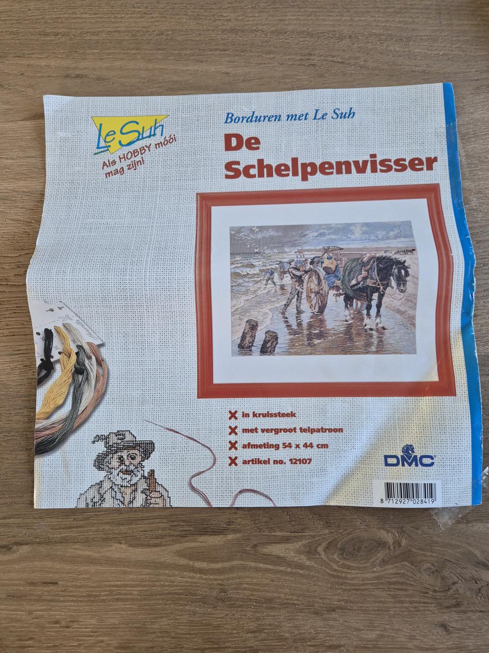 Borduurpakket de schelpenvisser