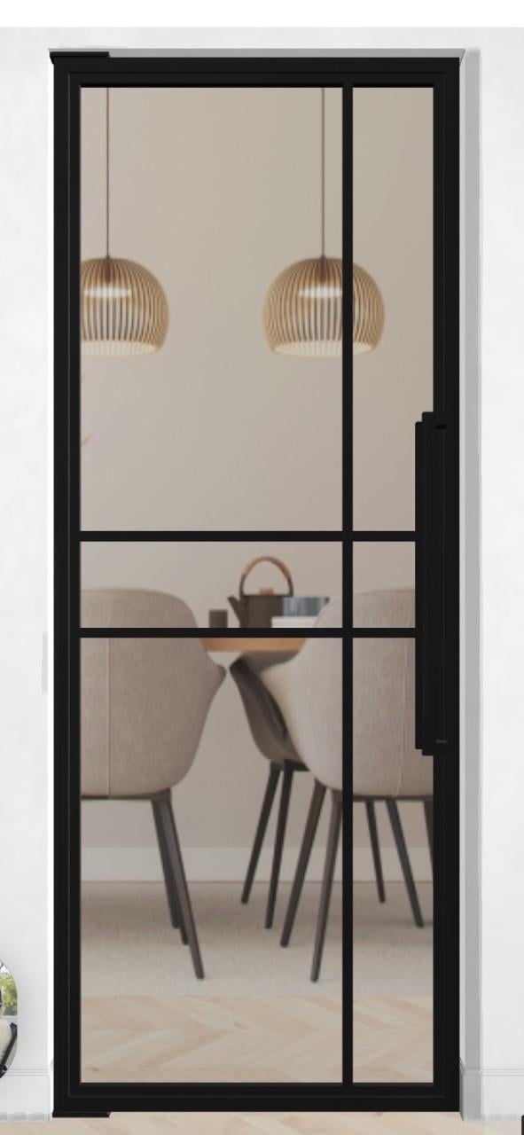 Nieuwe zwarte taatsdeur